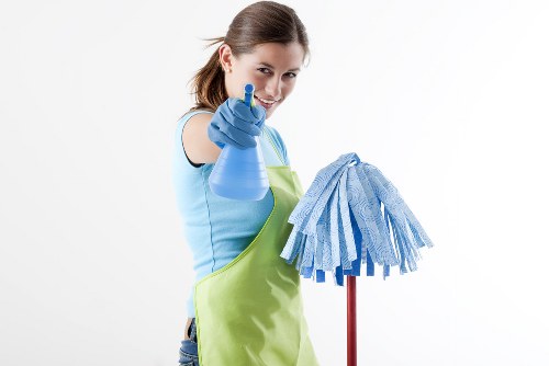 Professional steam carpet cleaning in a Stockwell home living room