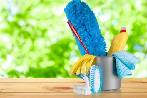 Builders dust and residue removal in a Stockwell property