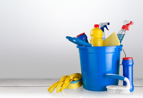 Kitchen and bathroom house cleaning in a Stockwell home